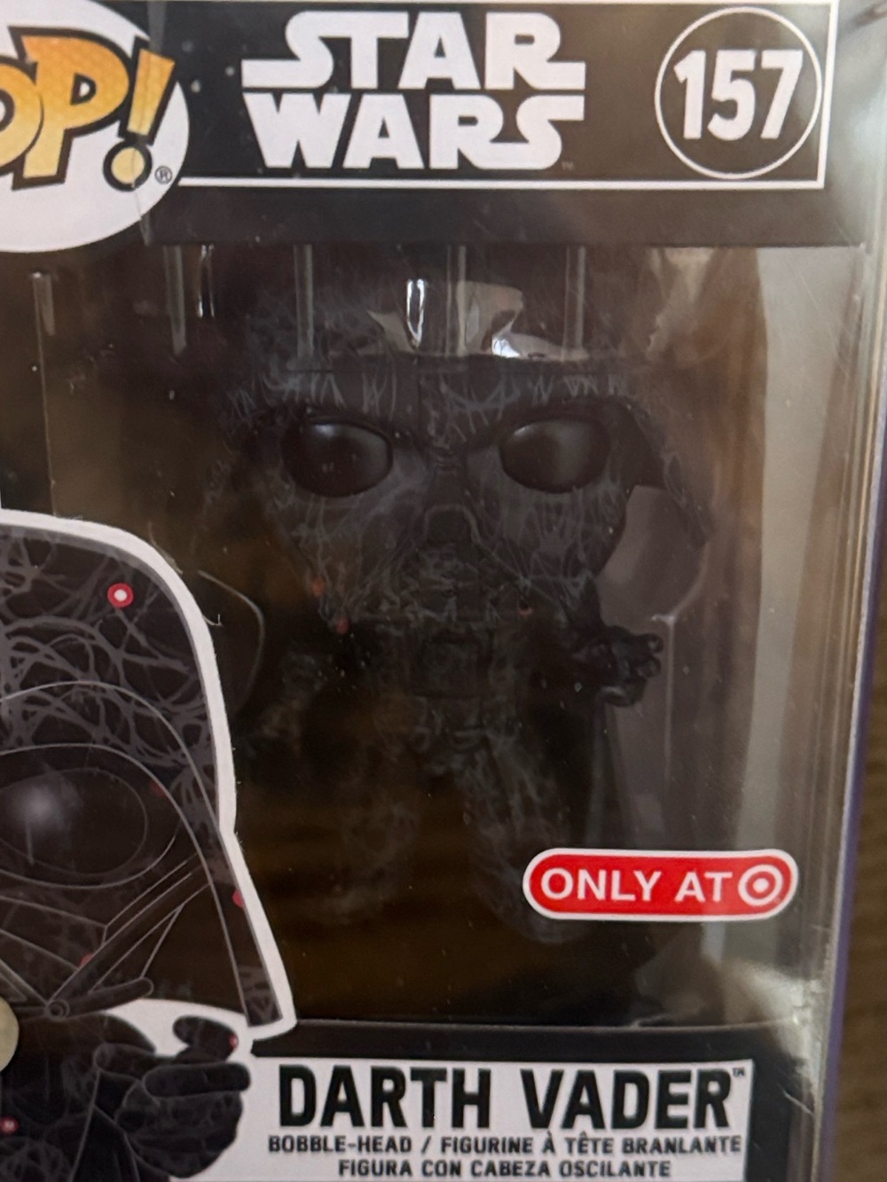 STAR WARS // Funko Pop! •  Darth Vader 157 - Target Exclusive New Sealed In Case